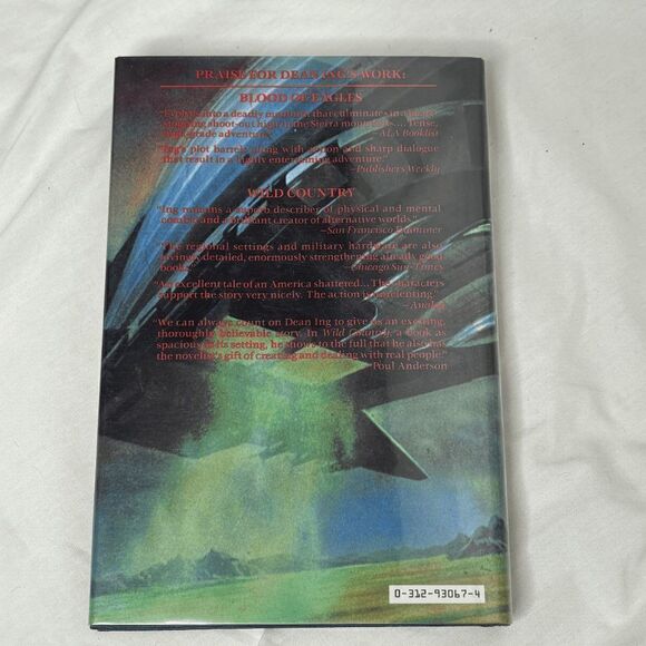 The Big Lifters Dean Ing 1st Edition 1st Printing Sci-Fi Ship Building Fun Read - Picture 2 of 7